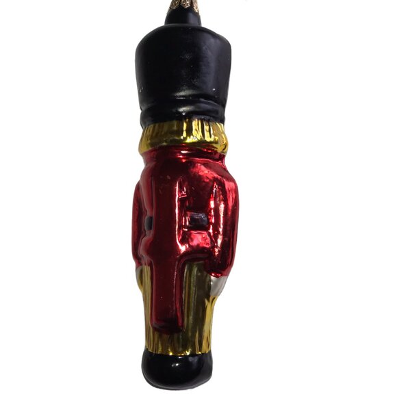 Waterford Vintage Heirloom Christmas Ornament Soldier Black Hat Red Coat - Picture 3 of 4